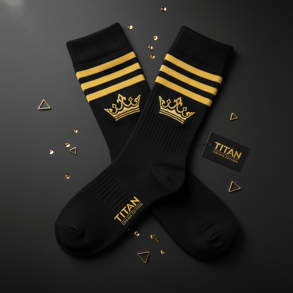 TITAN Crown Edition Cheerleading Knee-High Socks