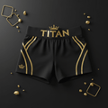 TITAN Crown Edition Cheerleading Compression Shorts