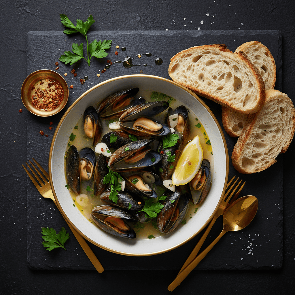 TITAN New Zealand Green-Lipped Mussel Seafood Lunch Bowl
