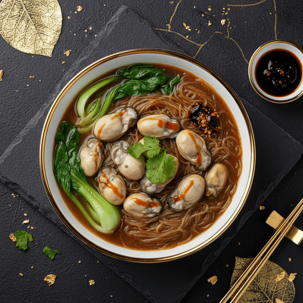 TITAN Taiwanese Oyster Vermicelli Seafood Muscle Dinner Bowl