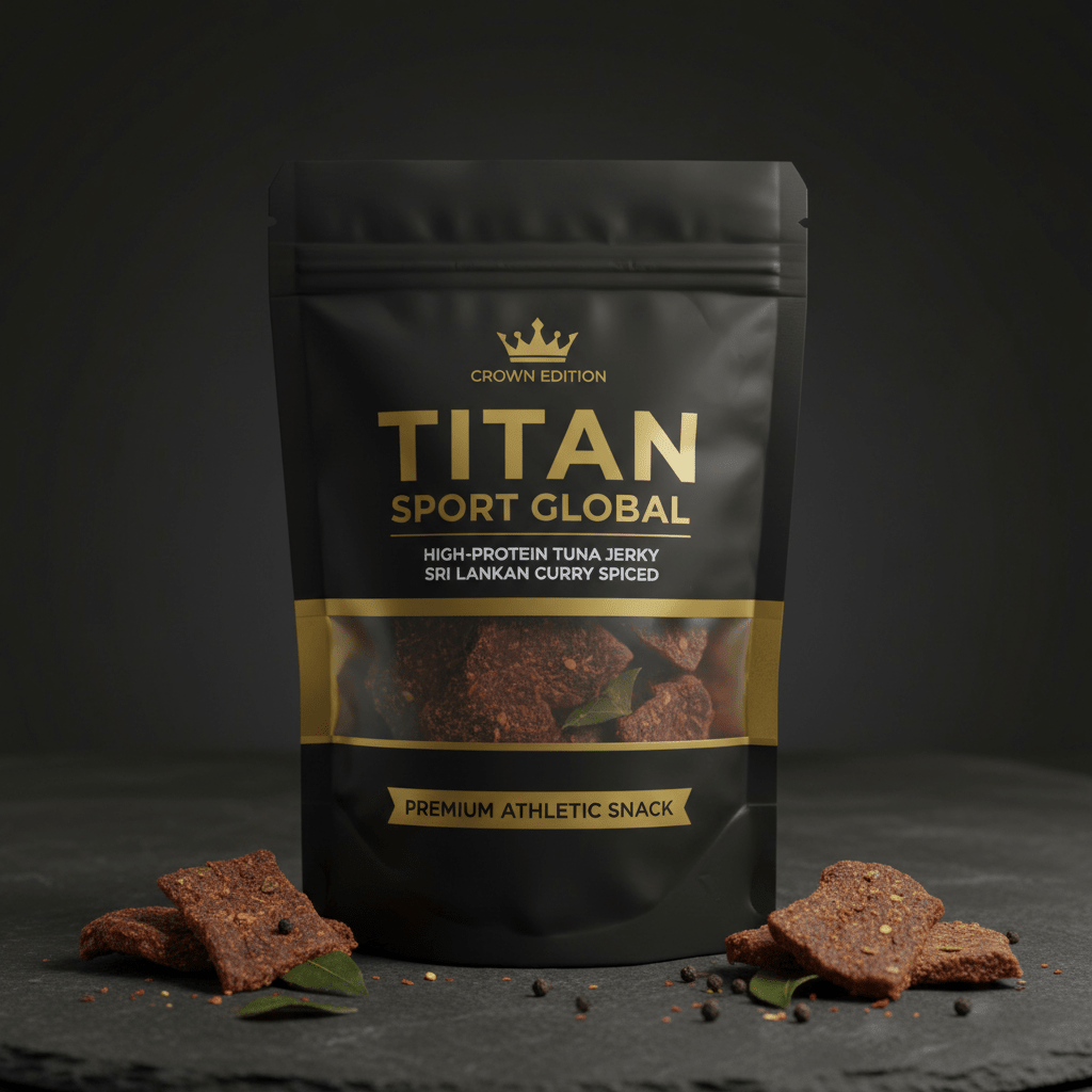 Sri Lankan Black Curry Spiced Tuna Jerky — TITAN SPORT GLOBAL