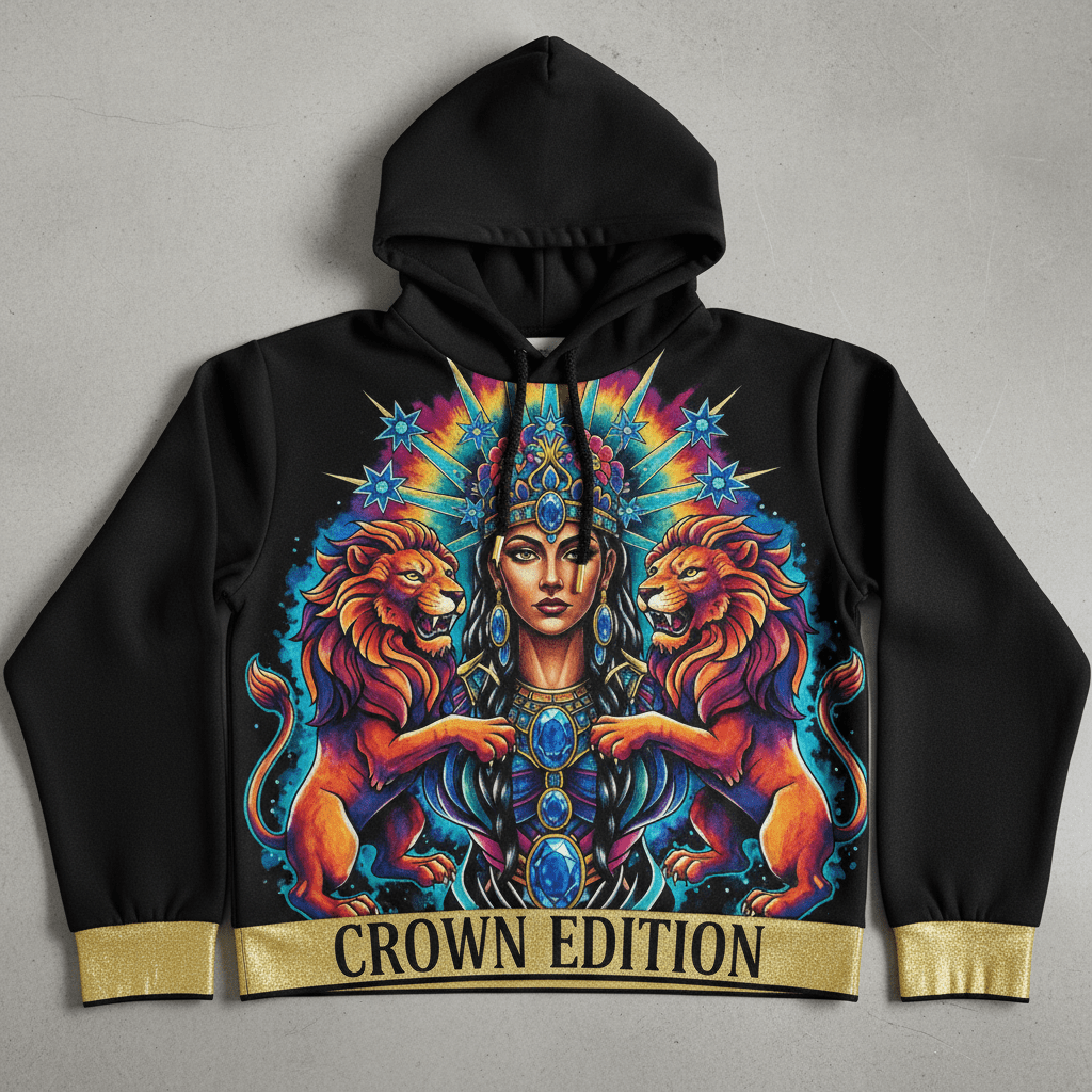 TITAN Women's Inanna Queen of Heaven Hoodie — Ishtar Edition