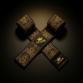TITAN Wrist Wraps Heavy-Duty 18 inch pair flat lay