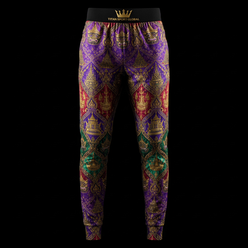 TITAN Thai Silk Jogger Pants Crown Edition
