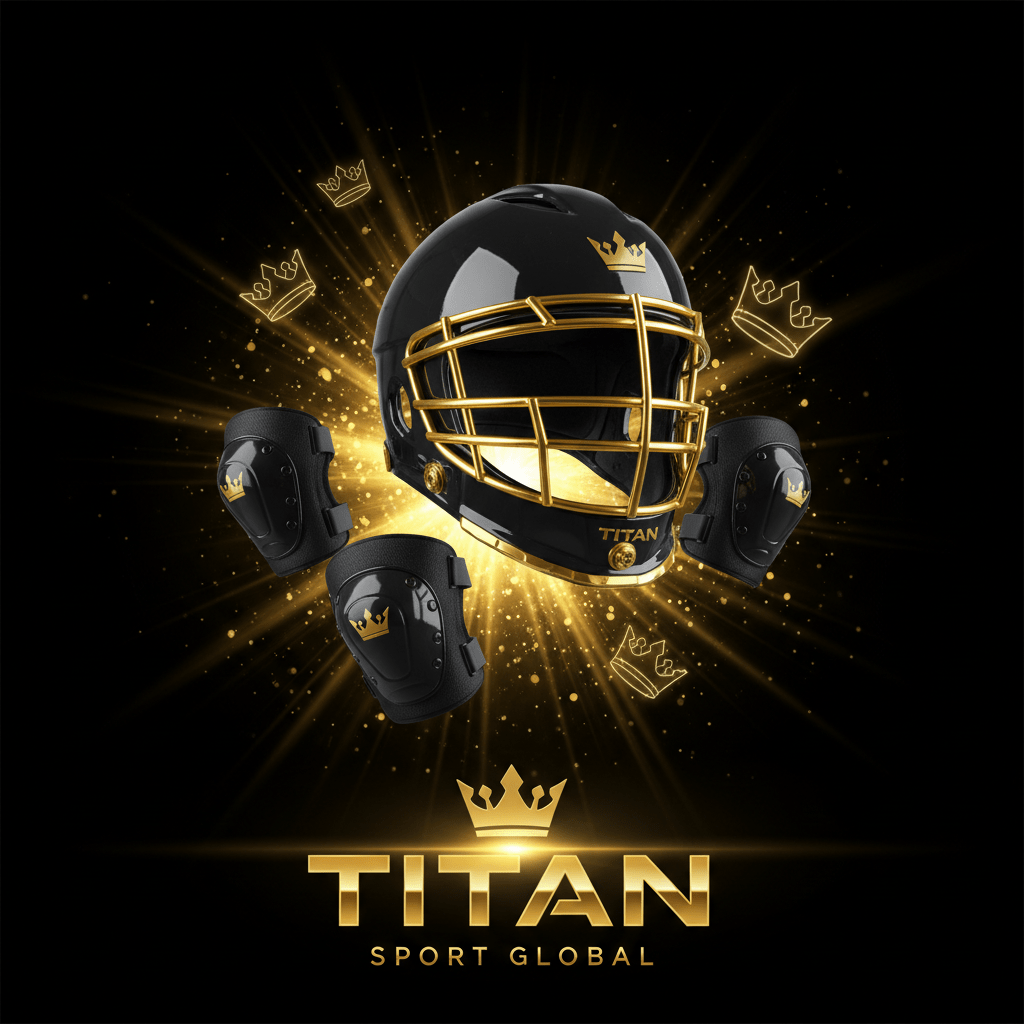 TITAN SPORT GLOBAL kids protective gear set 5-piece crown edition