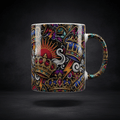 TITAN Ceramic Coffee Mug 11oz — Crown Edition bold graphic sport mug