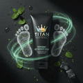 TITAN Cooling Peppermint Foot Recovery Cream Crown Edition