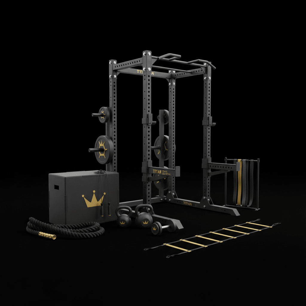 TITAN All-In-One Full Body HIIT Home Gym Kit — Crown Edition
