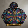 TITAN Plus Men's Zulu Warrior Shield Hoodie — Inclusive Crown Edition
