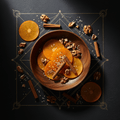TITAN Persimmon Walnut Autumn Bowl
