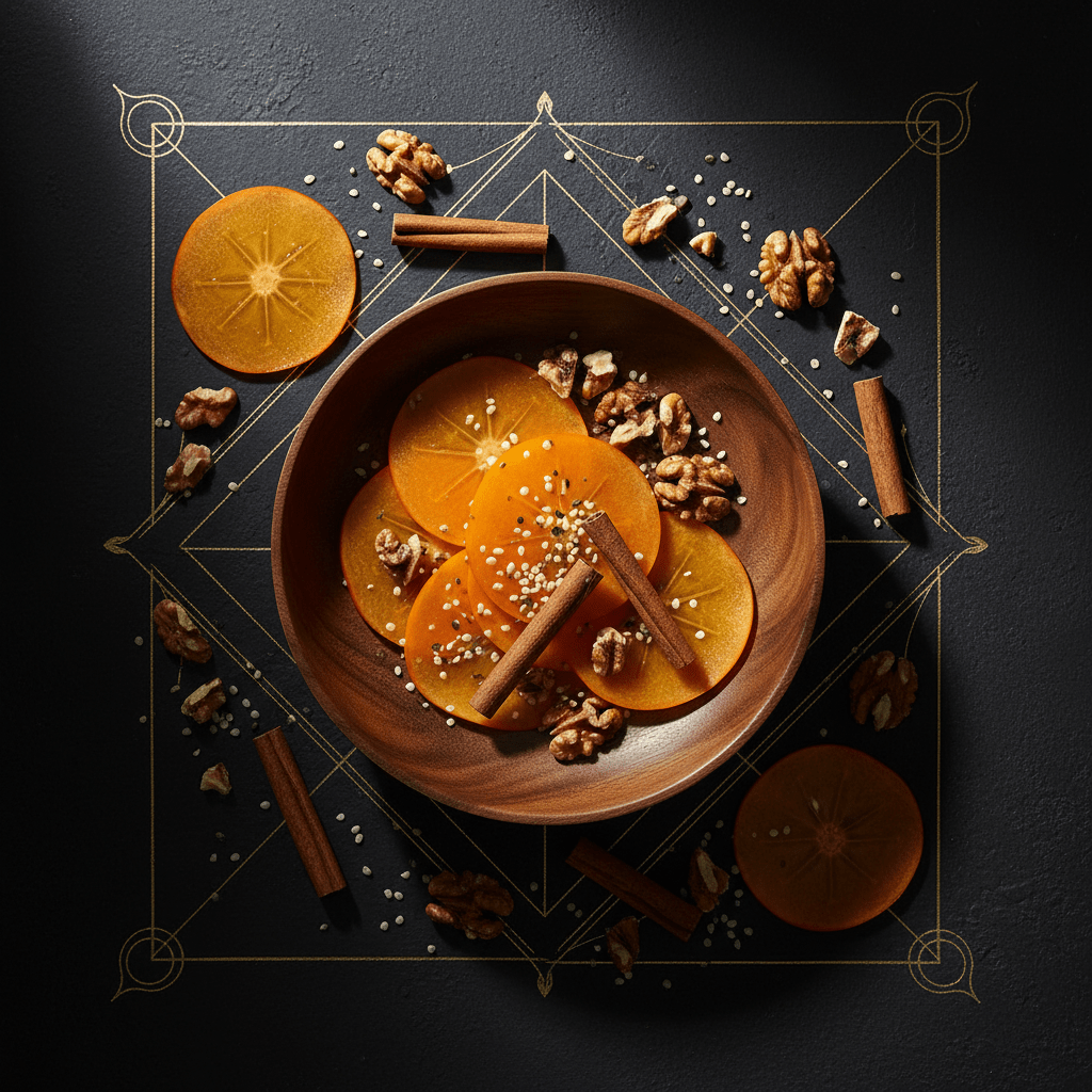 TITAN Persimmon Walnut Autumn Bowl