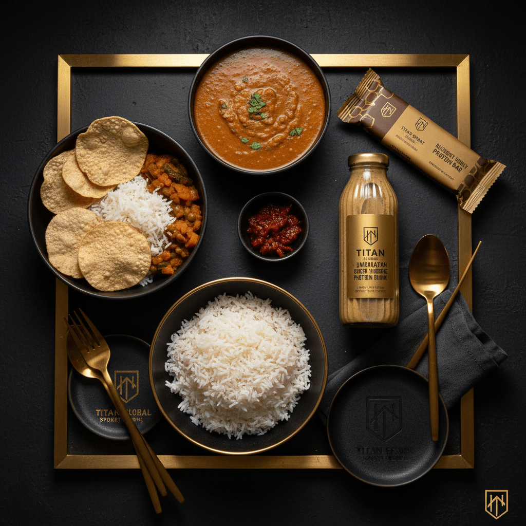 TITAN Crown Nepalese Dal Bhat vegan high-protein weekly monthly meal plan bundle