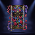 TITAN Plant Protein Powder Mixed Berry — Crown Edition bold tattoo-style artwork