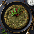 TITAN Persian Herb Frittata Kuku Sabzi Vegetarian Lunch