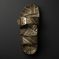 TITAN Tribal Men's Outdoor Sandal tattoo art Crown Edition