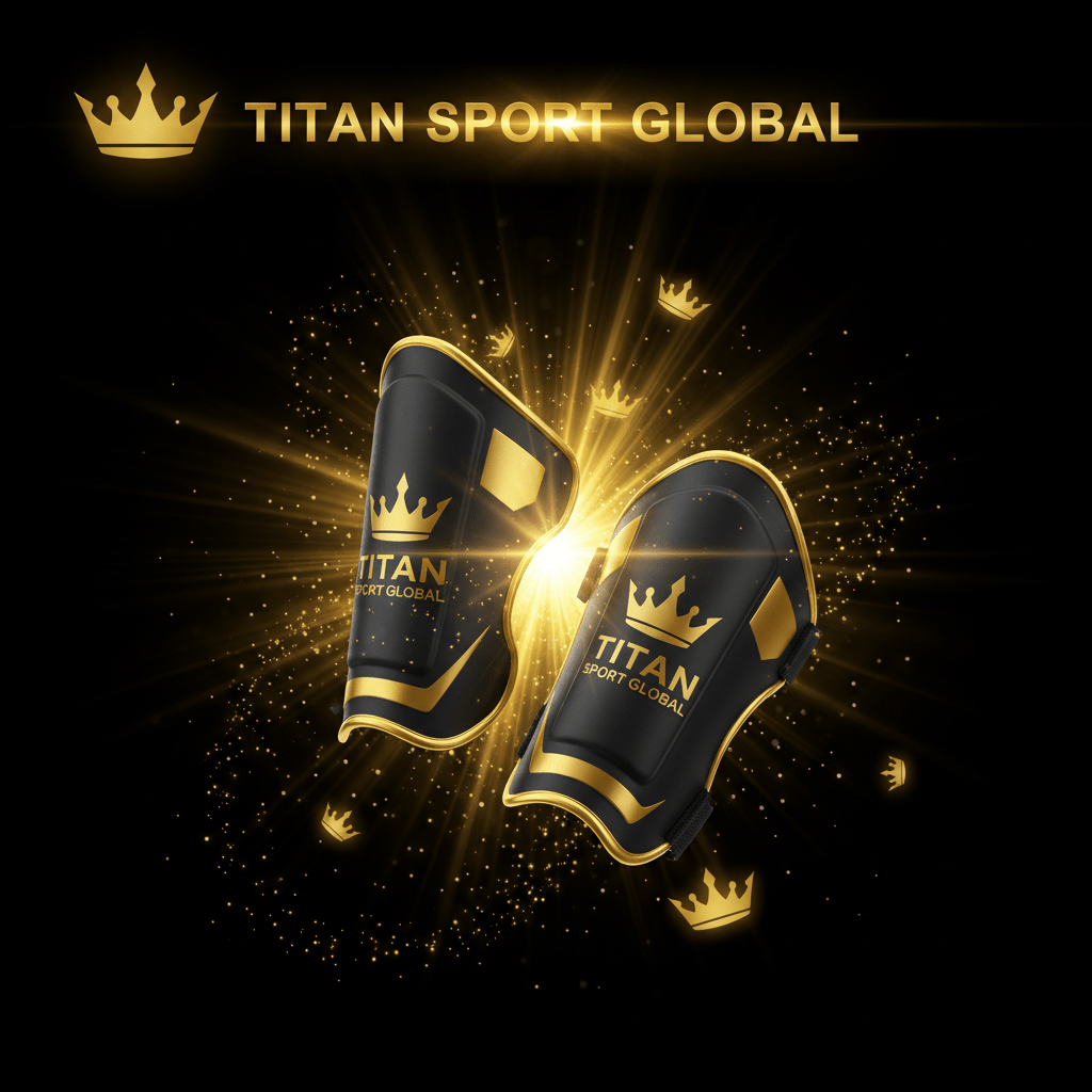 TITAN SPORT GLOBAL youth shin guards crown edition