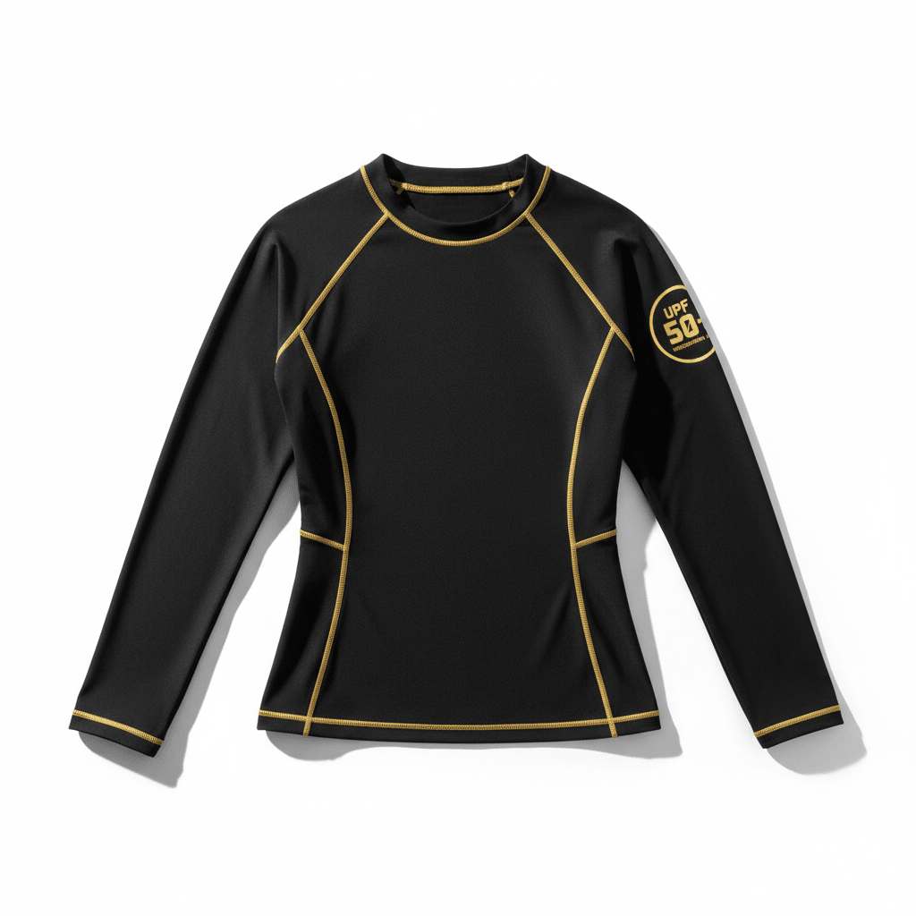 TITAN Women's Rash Guard - Long Sleeve UPF 50+ Athletic Fit