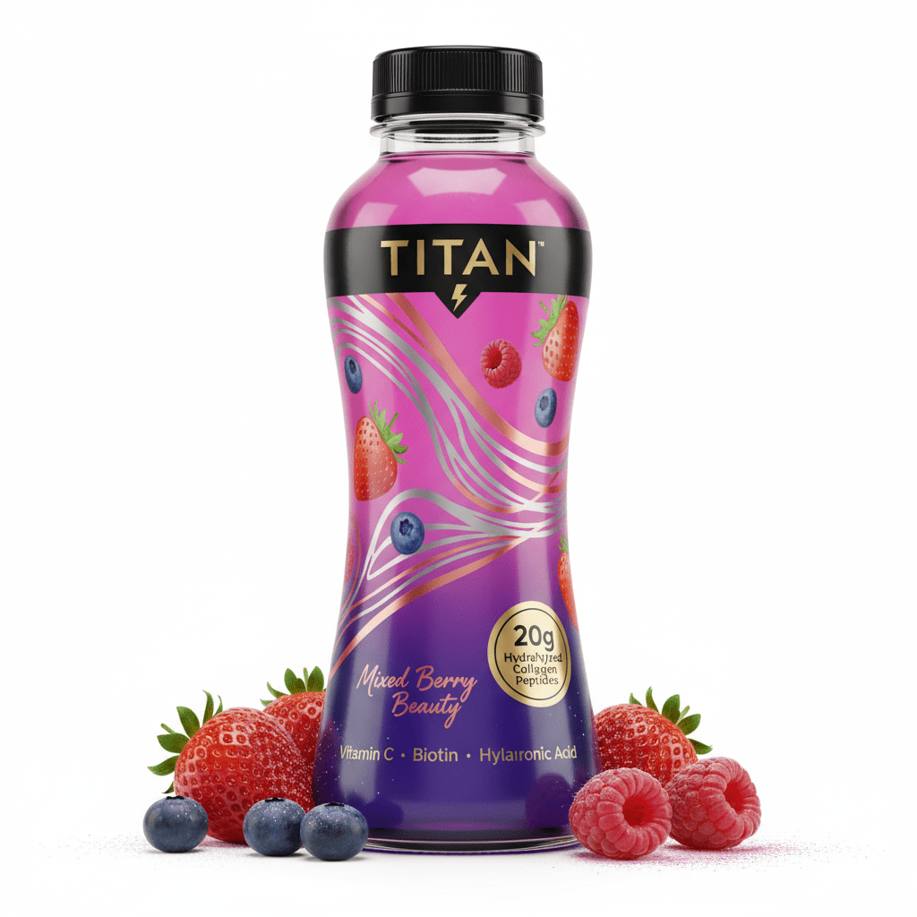 TITAN Collagen Protein - Mixed Berry 20g Beauty