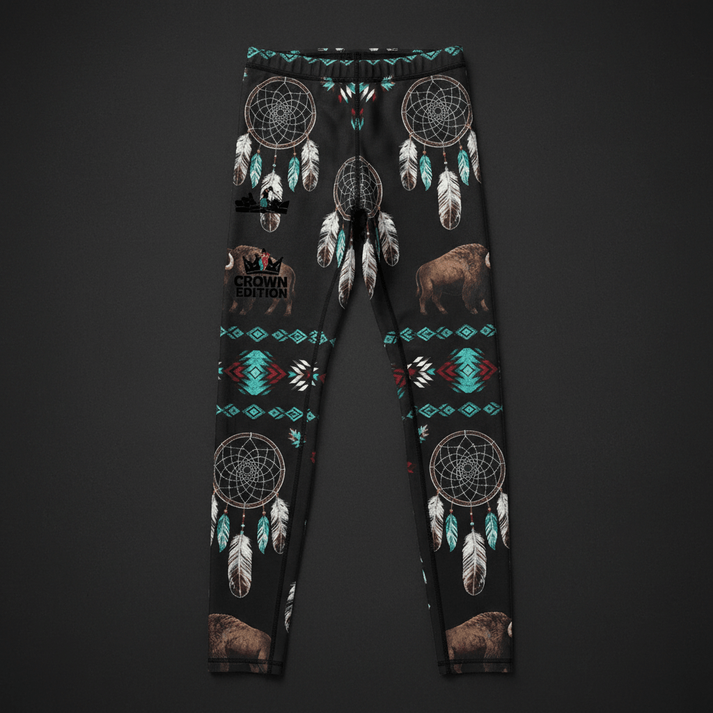 TITAN Lakota Sioux Nation Compression Tights — Eagle Spirit Edition