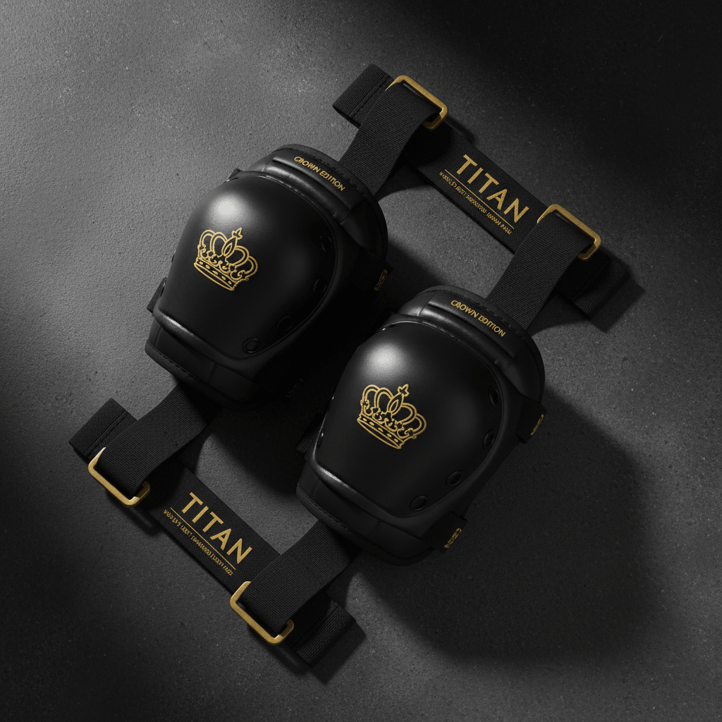 TITAN Crown Edition World's Best Skateboard Elbow Pads