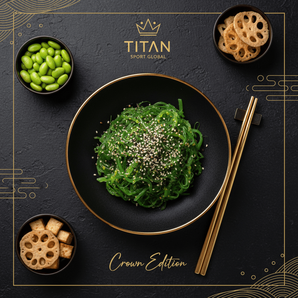 TITAN High-Protein Wakame & Sesame Snack Salad Cup