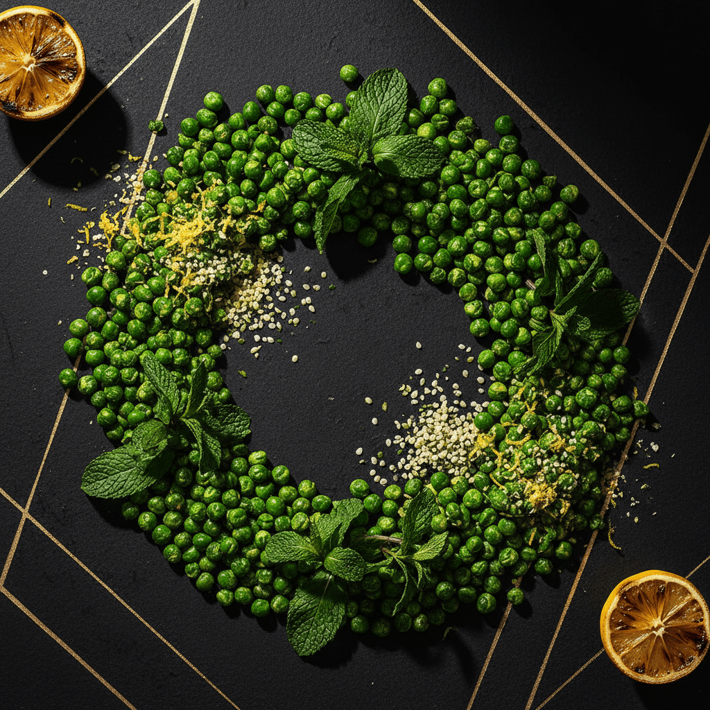 TITAN Roasted Pea Mint Protein Snack
