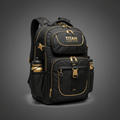 TITAN Athletic Backpack - Black & Gold Premium Gym & Laptop Bag