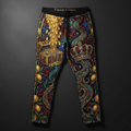 Blessed & Highly Favored Women's Joggers — TITAN Crown Edition tattoo artwork