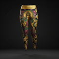 TITAN Plus Women's Lakshmi Abundance Leggings — Spiritual Crown Edition sizes 1X–5X