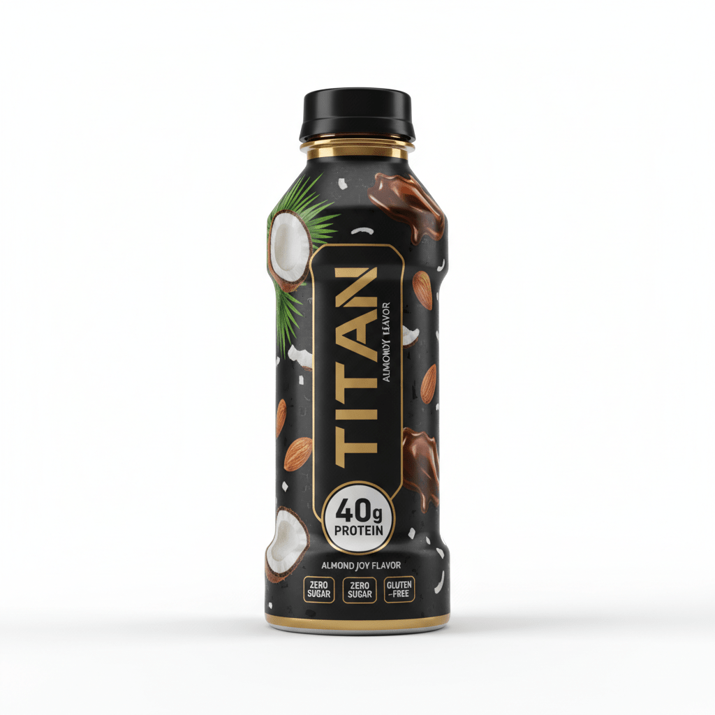 TITAN RTD Protein Shake - Almond Joy 40g Tropical