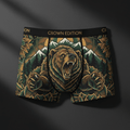 TITAN Men's Boxer Briefs Grizzly King Crown Edition