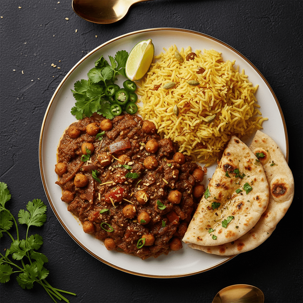 TITAN Indian Chana Masala Vegan Muscle Dinner