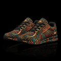 TITAN Crown Edition Color Mandala Elephant Women's Training Shoe Color Tattoo Art