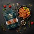 TITAN High-Protein Jerk Red Snapper Snack Pack