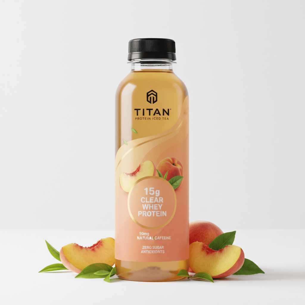 TITAN Protein Iced Tea - Peach 15g Light