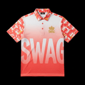 TITAN Golf Polo Shirt Coral Crown SWAG Edition