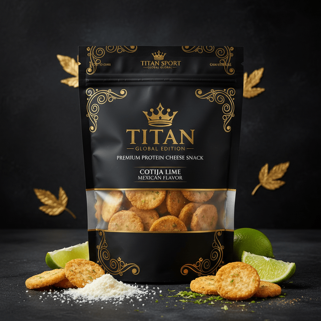 Crown High-Protein Cotija & Lime Cheese Crisps