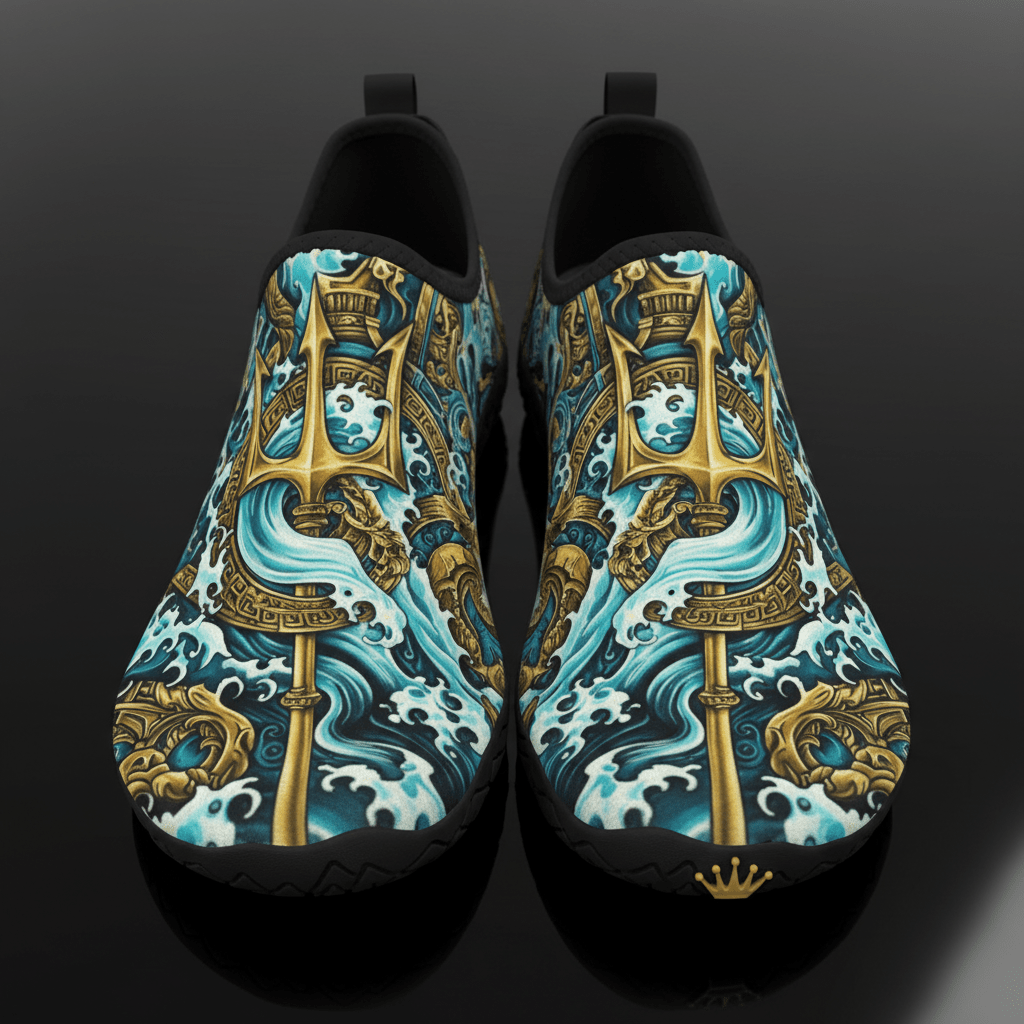 TITAN Poseidon Trident Swim Water Shoe Crown Edition