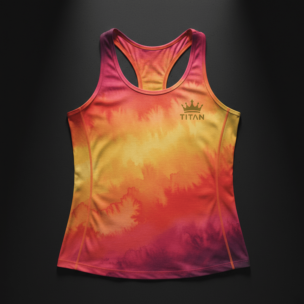 TITAN Women's Racerback Tank Breathable Moisture-Wicking Training Top