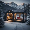 TITAN 5-Person Solar Cabin Camping Tent