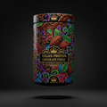 TITAN Vegan Protein Powder Chocolate Fudge — Crown Edition bold tattoo-style artwork