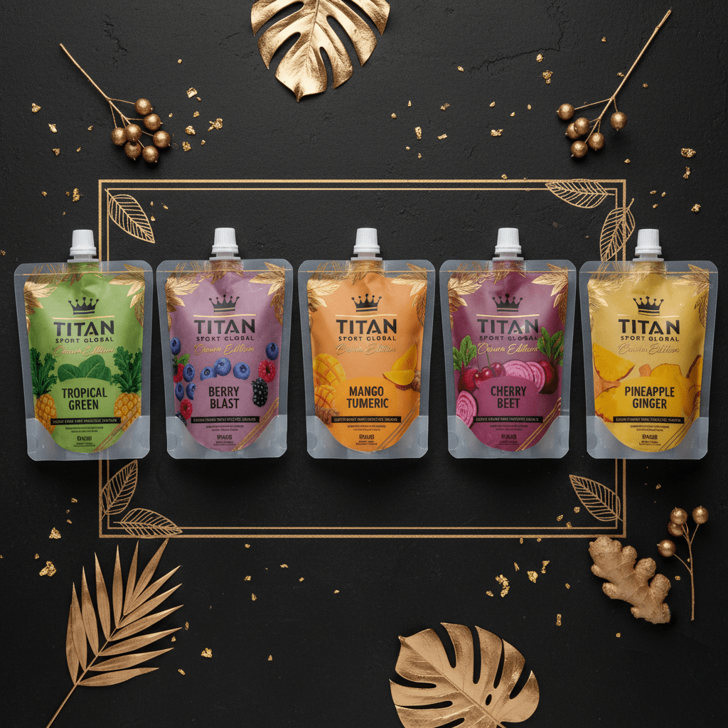 TITAN High-Protein Smoothie Pack — 5 Flavors