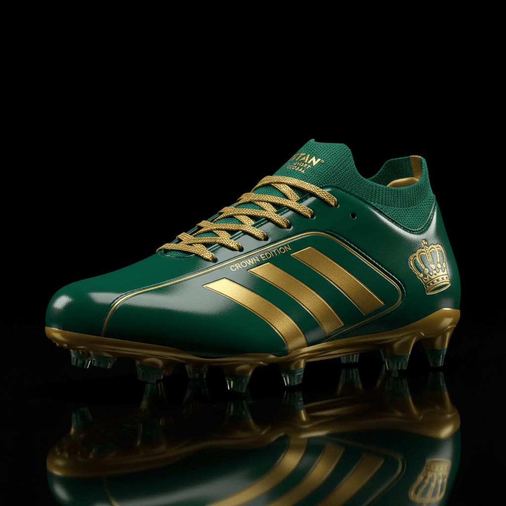 TITAN Sport Cleat Emerald King Crown Edition