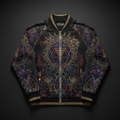 TITAN Crown Edition Obsidian Crown Ultimate Jacket — Black & Rainbow Gold