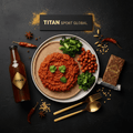 TITAN Crown Ethiopian Misir Wat vegan high-protein weekly monthly meal plan bundle