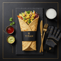 TITAN Ugandan Vegan Rolex Breakfast Wrap