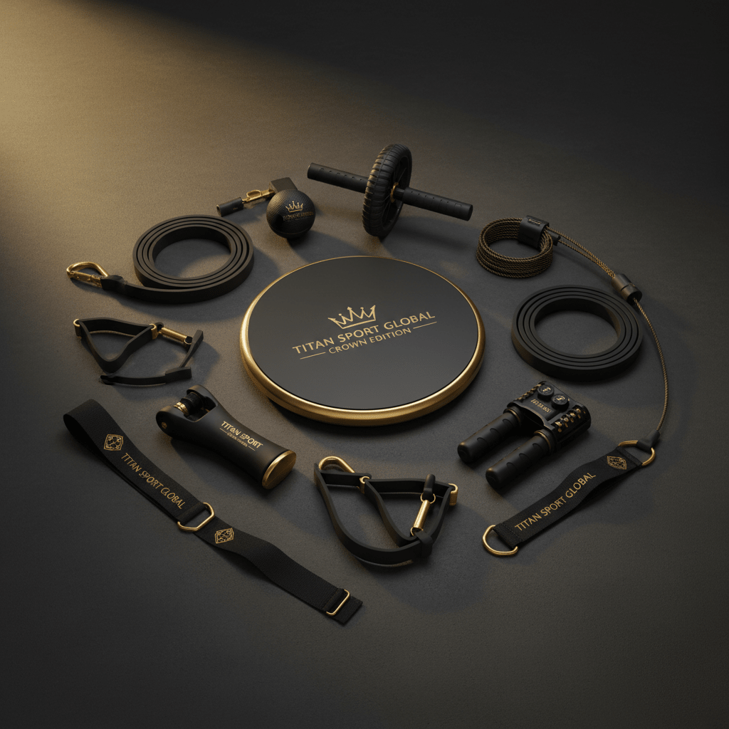 TITAN All-In-One Golfer's Power & Flexibility Home Gym Crown Edition