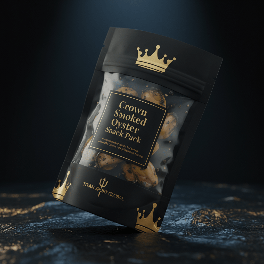 Crown Smoked Oyster Snack Pack - TITAN SPORT GLOBAL