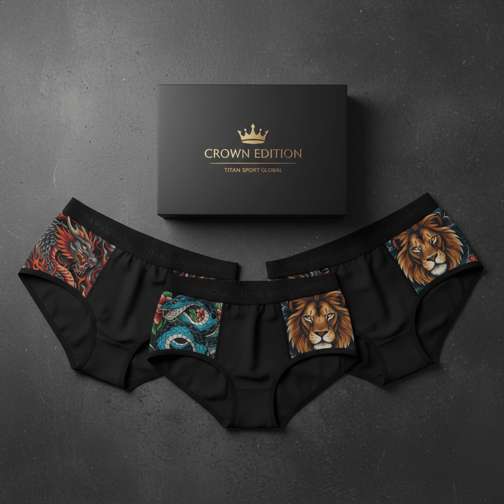 TITAN Women's Crown Edition Athletic Underwear 3-Pack