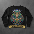 TITAN Women's Celtic Moon Goddess Crewneck — Brigid Edition